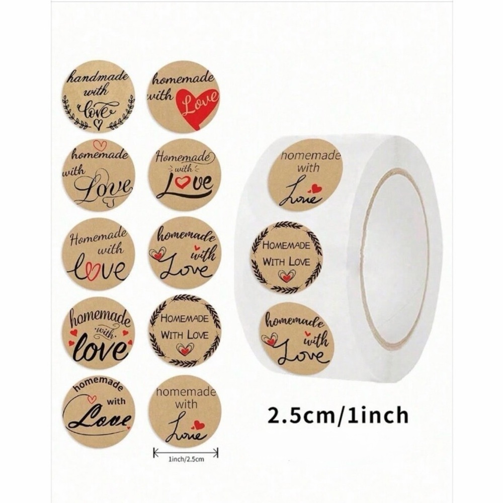 500pc Sticker Roll — Pick Your Design - Picture 6 of 10